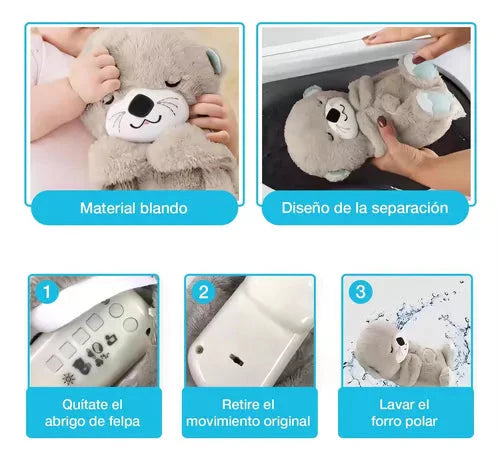 ¡Tu Compañera de Tranquilidad Te Espera! 🦦💖 Nutria de Peluche Calmante con Envío GRATIS 🚚✨